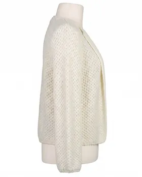 Strickh�lle mit Mohair in  wollwei� von Made in Italy (Bild 2)