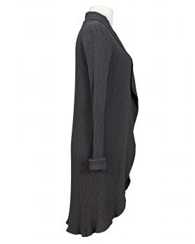 Strickhlle mit Schalkragen in  grau von Made in Italy (Bild 2)