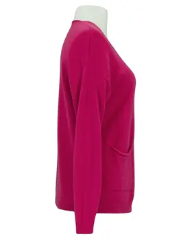 Strickh�lle mit Viskose in  fuchsia von Diana (Bild 2)