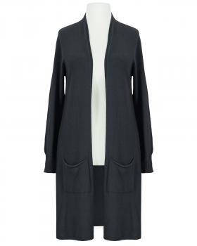 Strickhlle mit Viskose in  schwarz von Made in Italy (Bild 1)