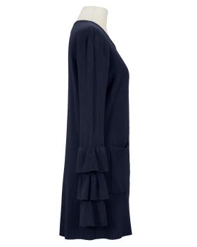 Strickhlle mit Volant in  blau von FASHION (Bild 2)