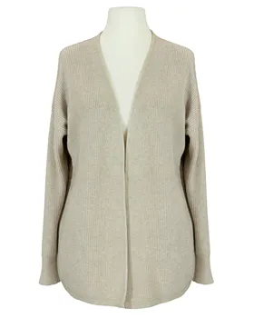 Strickh�lle Rippstrick in  beige von Evis (Bild 1)