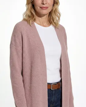 Strickh�lle Rippstrick in  rosa von Evis (Bild 4)