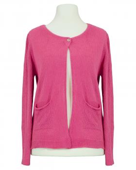Strickjacke Baumwolle in  pink von Selected Touch (Bild 1)