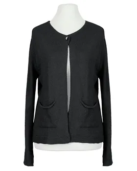 Strickjacke Baumwolle in  schwarz von Selected Touch (Bild 1)