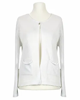 Strickjacke Baumwolle in  wei� von Selected Touch (Bild 1)
