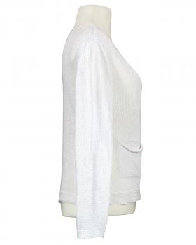 Strickjacke Baumwolle in  weiss von Selected Touch (Bild 2)