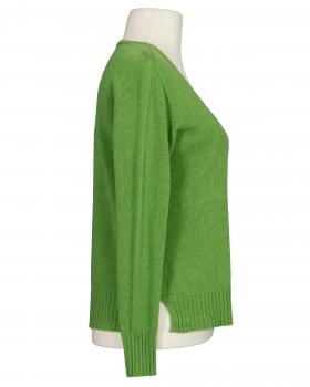 Strickjacke mit Cashmere in  grn von Made in Italy (Bild 2)