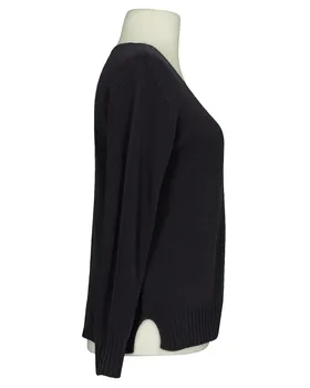 Strickjacke mit Cashmere in  schwarz von Made in Italy (Bild 2)