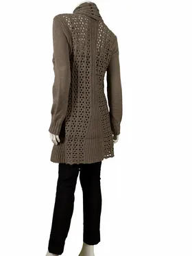 Strickjacke mit Cashmere in  braun von DD-II (Bild 3)