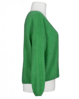 Strickjacke mit Mohair in  grn von Monday Afternoon (Bild 2)