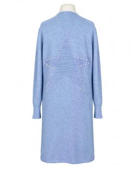 Strickjacke mit Stern in  hellblau von M & V (Bild 2)