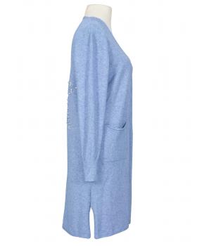 Strickjacke mit Stern in  hellblau von M & V (Bild 3)