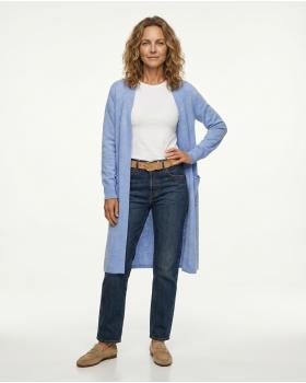 Strickjacke mit Stern in  hellblau von M & V (Bild 4)