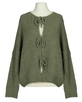 Strickjacke Oversize in  khaki von Monday Afternoon (Bild 1)