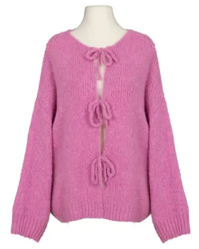 Strickjacke Oversize in  pink von Monday Afternoon (Bild 1)