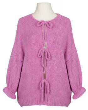 Strickjacke Oversize in  pink von Made in Italy (Bild 1)