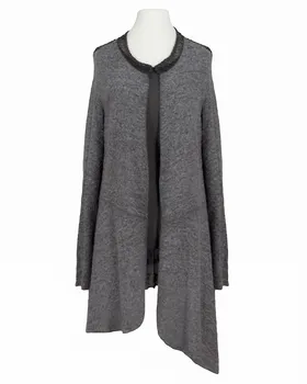 Twinset - Strickh�lle und Top in  grau von Montan (Bild 1)