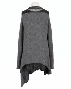 Twinset - Strickh�lle und Top in  grau von Montan (Bild 2)