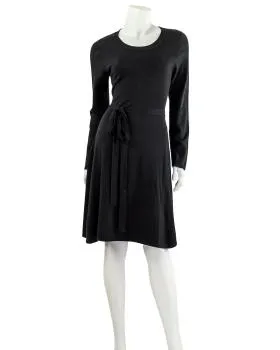 Strickkleid in  schwarz von XUNA (Bild 2)