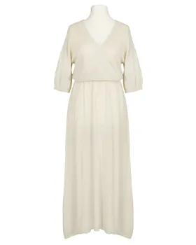 Strickkleid Baumwolle in  beige von Made in Italy (Bild 1)