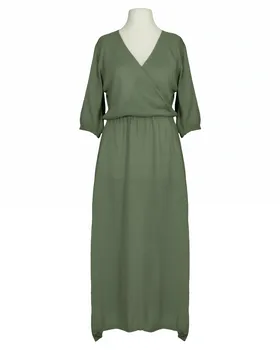 Strickkleid Baumwolle in  khaki von Made in Italy (Bild 1)