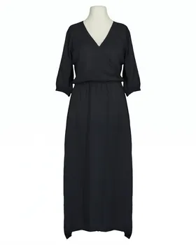 Strickkleid Baumwolle in  schwarz von Made in Italy (Bild 1)