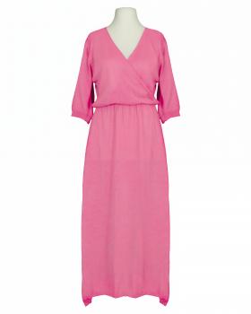 Strickkleid Maxi in Wickeloptik in  pink von Made in Italy (Bild 1)
