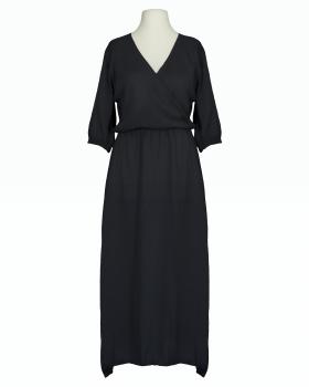 Strickkleid Maxi in Wickeloptik in  schwarz von Made in Italy (Bild 1)