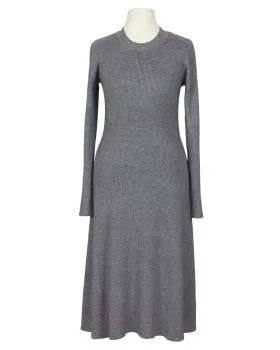 Strickkleid Rippstrick in  grau von M & V (Bild 1)
