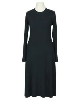 Strickkleid Rippstrick in  schwarz von M & V (Bild 1)