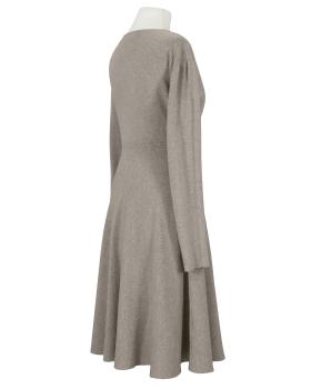 Strickkleid Wickeloptik in  braun von Made in Italy (Bild 4)