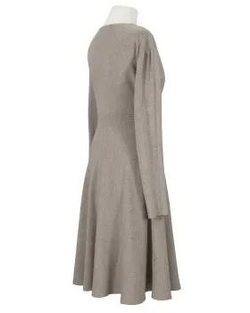 Strickkleid Wickeloptik in  braun von Made in Italy (Bild 4)