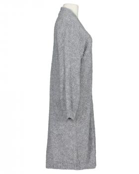 Strickmantel Boucl in  grau von Made in Italy (Bild 2)