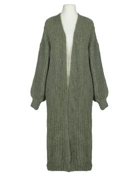 Strickmantel Grobstrick in  khaki von Made in Italy (Bild 1)