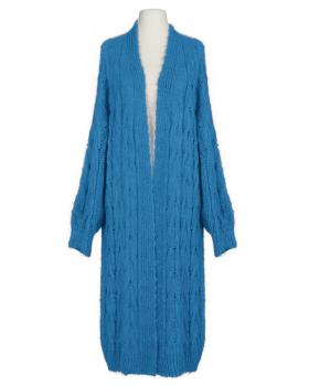 Strickmantel Grobstrick in  royalblau von Made in Italy (Bild 1)