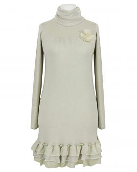 Stricktunika mit Volant in  beige von fashion made in italy (Bild 1)