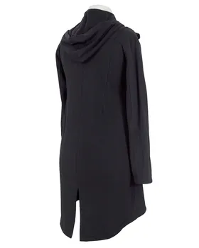 Sweatjacke mit Kapuze in  schwarz von ever new fashion (Bild 2)