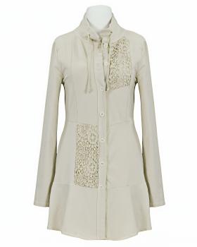 Sweatjacke mit Hkelspitze in  beige von RESTART (Bild 1)