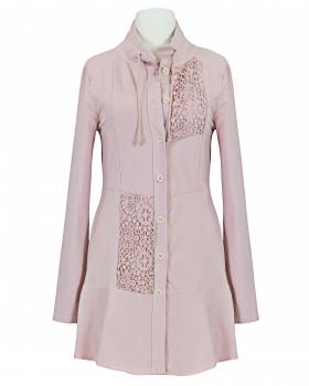 Sweatjacke mit Hkelspitze in  rosa von RESTART (Bild 1)