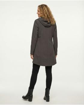 Sweatjacke mit Kapuze in  braun von ever new fashion (Bild 4)