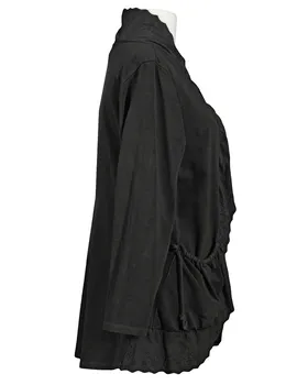 Cardigan mit Spitze in  schwarz von Diana (Bild 2)