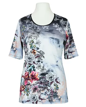 T-Shirt Blumenprint in  bunt von Da Capo (Bild 1)