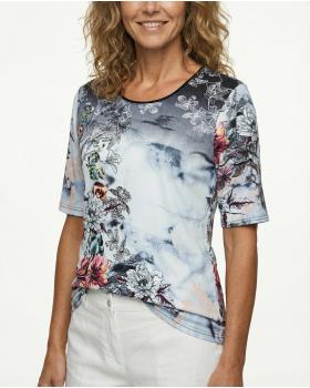 T-Shirt Blumenprint in  bunt von Da Capo (Bild 3)