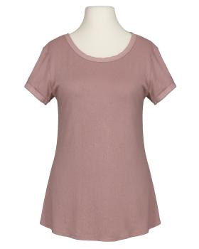 T-Shirt Rippstrick in  altrosa von Italia Moda (Bild 1)