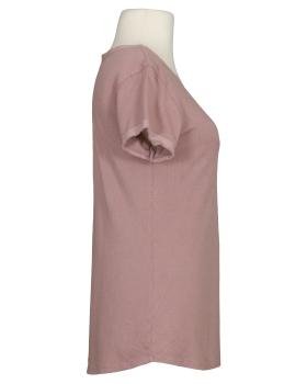 T-Shirt Rippstrick in  altrosa von Italia Moda (Bild 2)