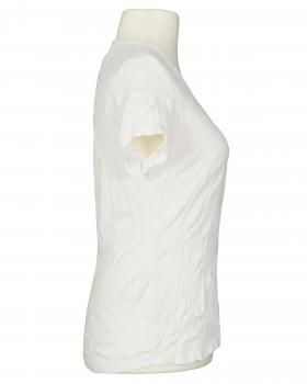 T-Shirt V-Ausschnitt in  ecru von Made in Italy (Bild 2)