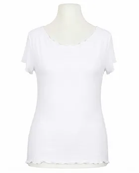T-Shirt Viskose in  wei� von Made in Italy (Bild 1)