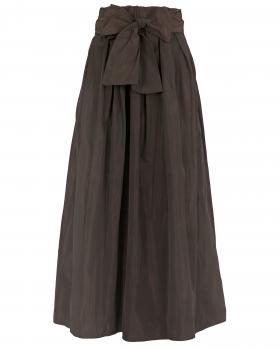 Taftrock Maxi in  braun von Made in Italy (Bild 1)
