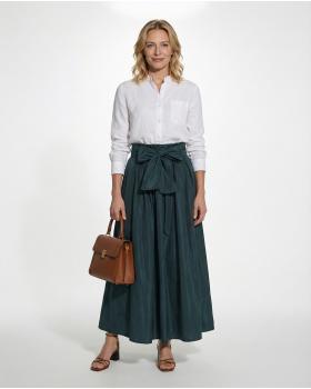 Taftrock Maxi in  petrol von Made in Italy (Bild 3)